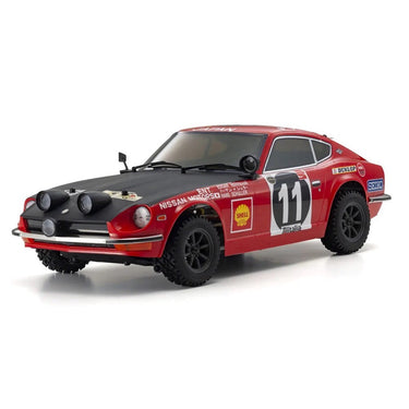 Kyosho 1/10 Fazer Mk2 1971 Datsun 240Z Rally 4WD RC Car (Green) 34428T1